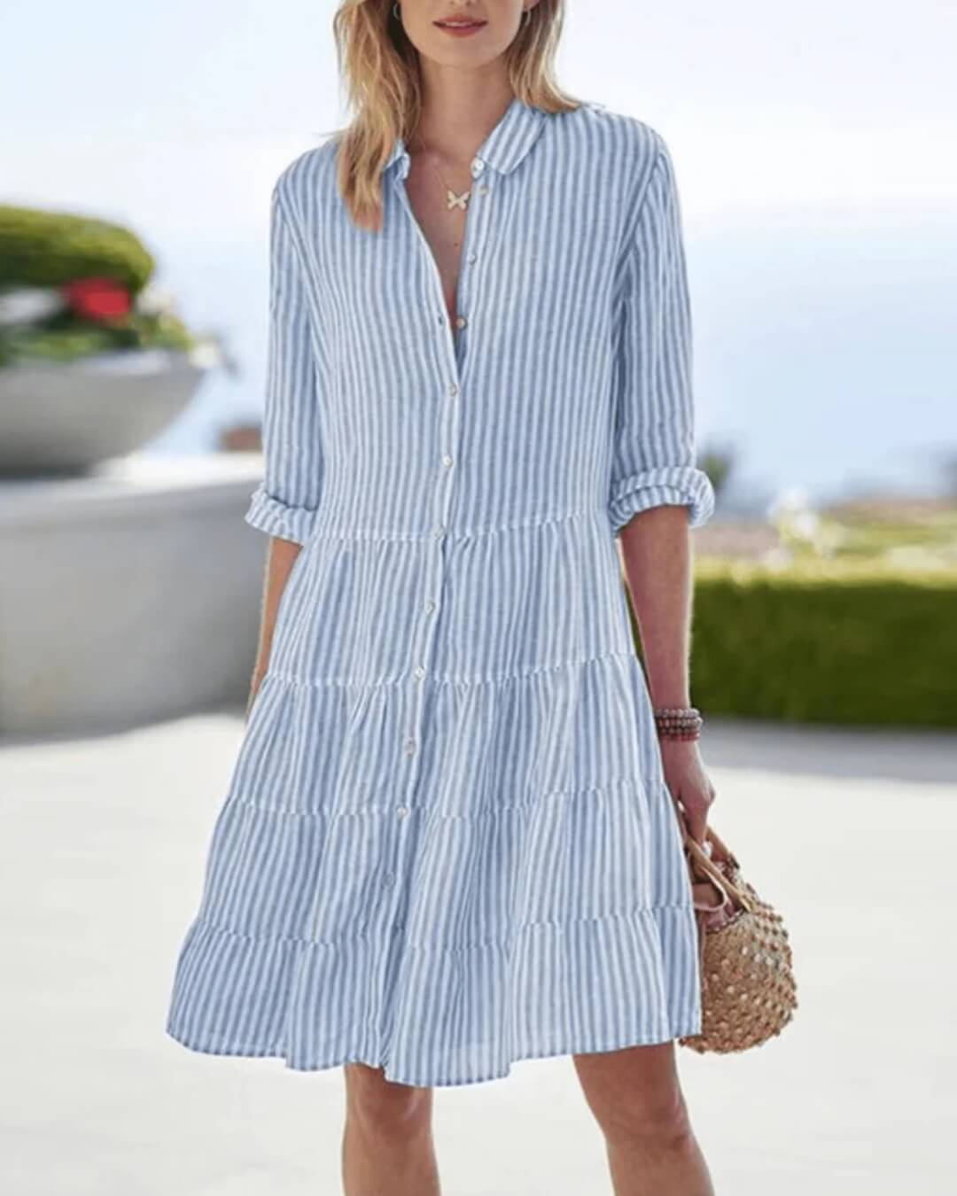 Breeze Striped Dress