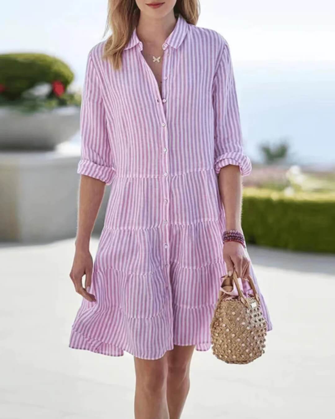 Breeze Striped Dress