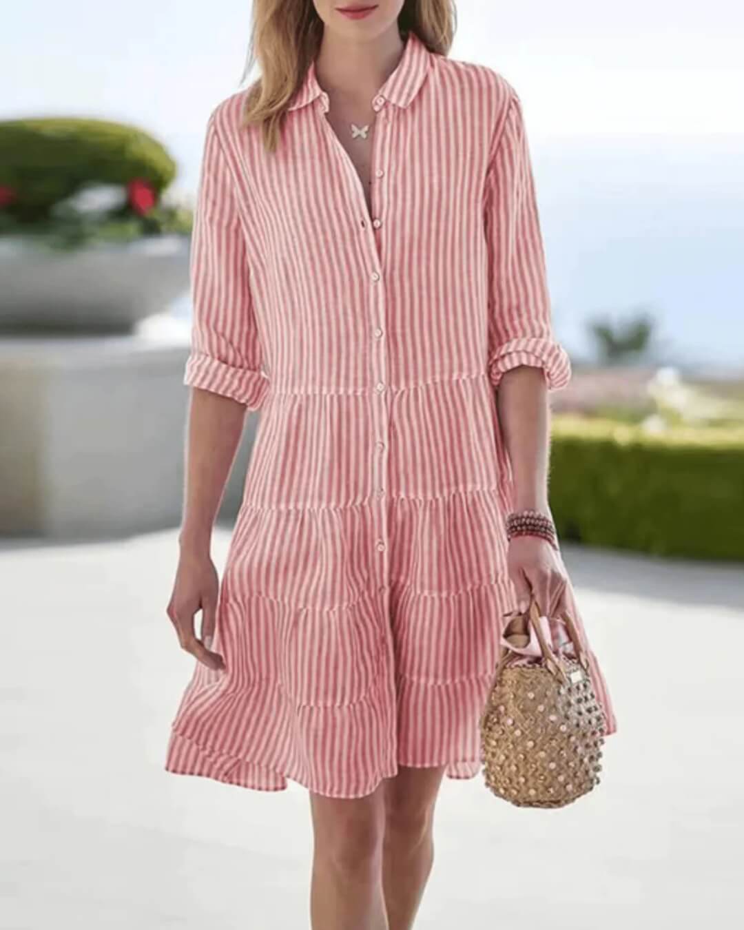 Breeze Striped Dress