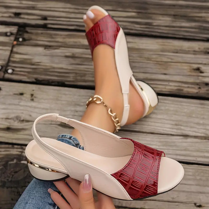 Low Heel Summer Sandals