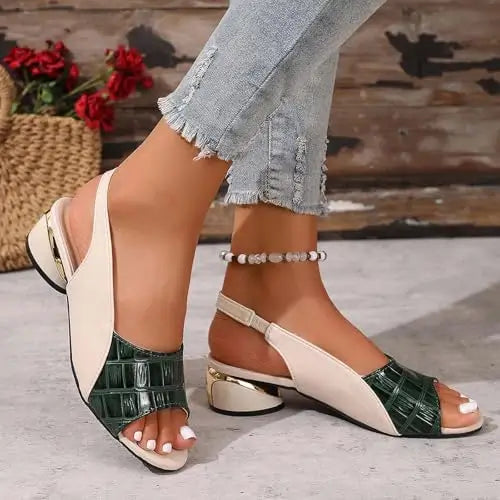 Low Heel Summer Sandals