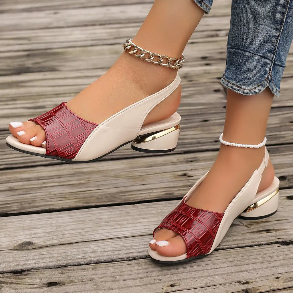 Low Heel Summer Sandals