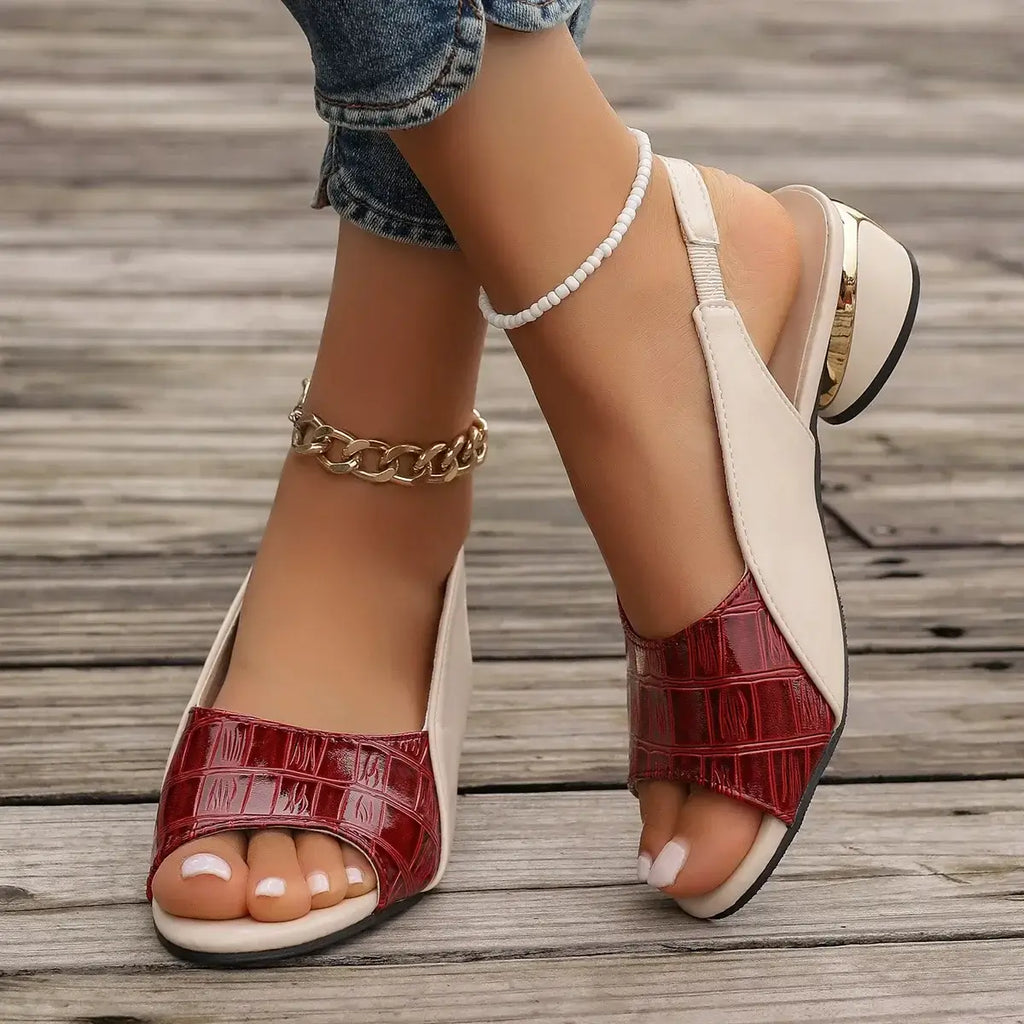 Low Heel Summer Sandals