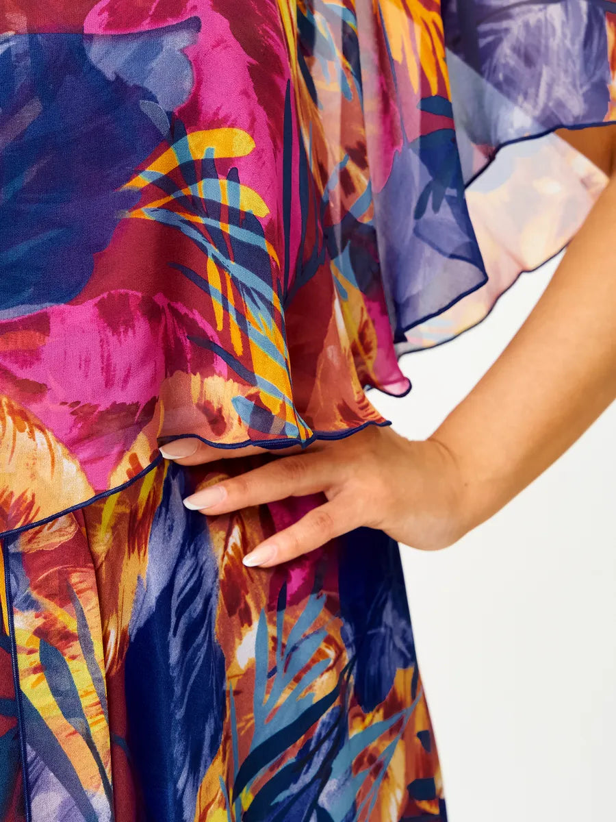 Printed Floral Dress