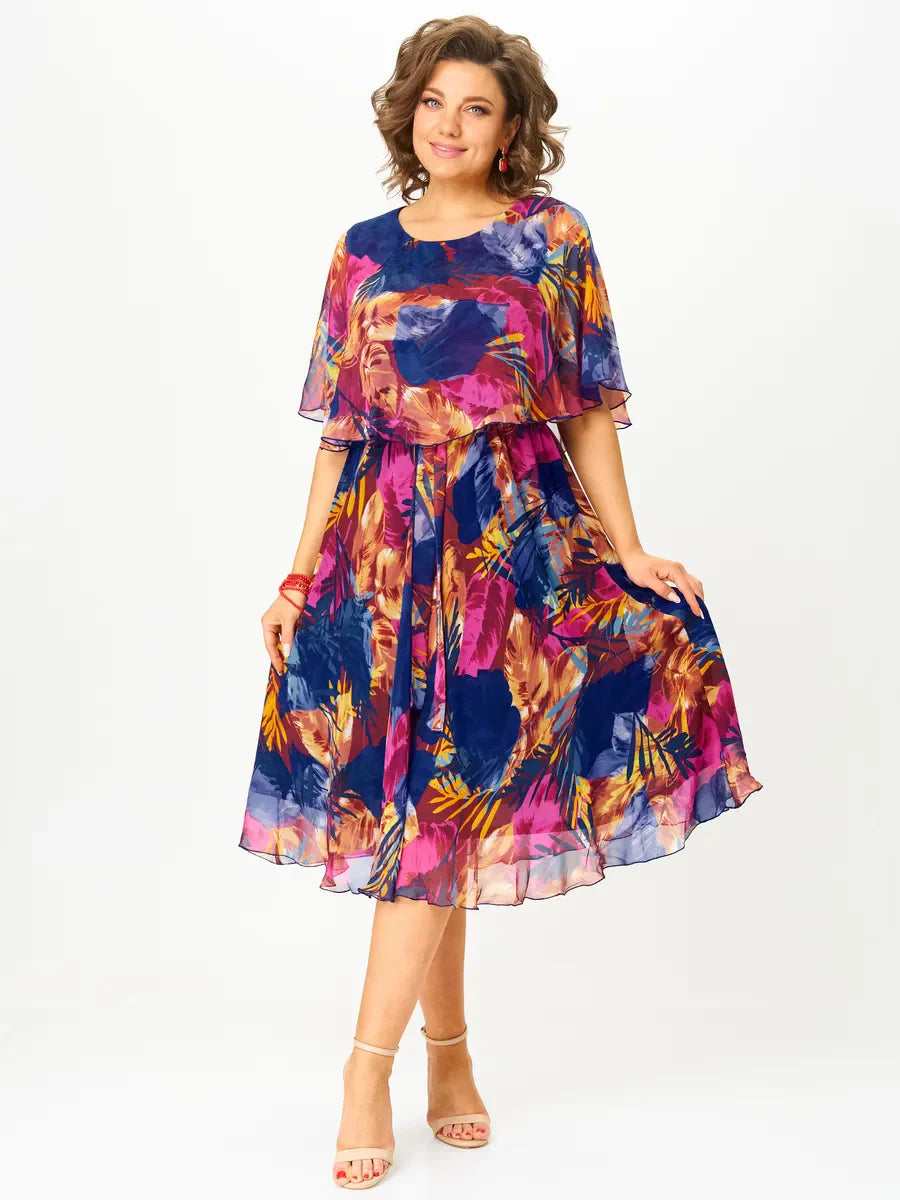 Printed Floral Dress